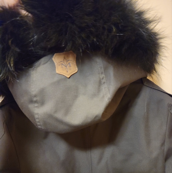 Mackage **NEW** woman s XXS w Tags Army green PARKA "RENA" weatherproof - Picture 8 of 9